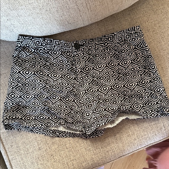 bcg Pants - BCG Black and White High Waist Women Shorts